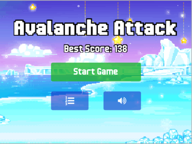 Avalanche Attack!, game for IOS