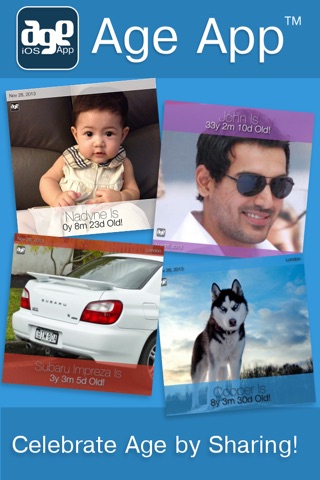 Age App - Share Age Photos on Twitter, Facebook and Instagram screenshot 2