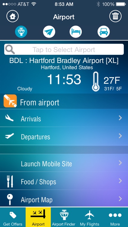 Hartford Bradley Airport - Flight Tracker Premium BDL