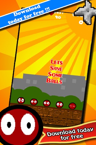 Bouncy Bouncing Shuriken Ball - by Cobalt Play Games screenshot 3