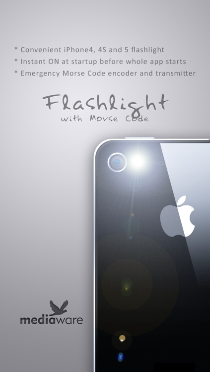 Flashlight+ Morse Code - Transmitter and encoder