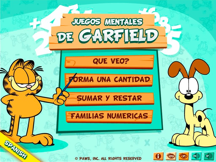 Garfield's Mental Math Games