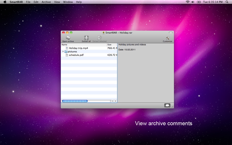 #4. SmartRAR for Mac OS X (macOS) 由: Ivan Glisic