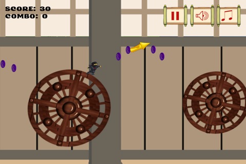 Tiny Planet Ninja Samurai - A Warrior Sphere Jumping Escape - Free screenshot 2