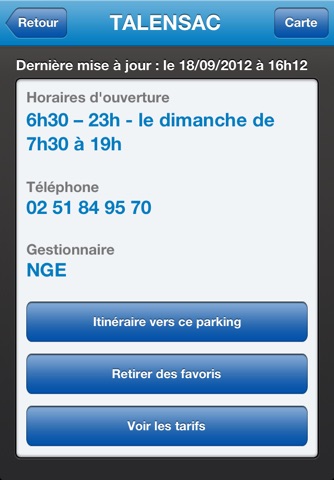 Parkings Nantes screenshot 4