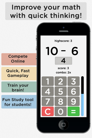 Number Tap 2 - Brain Trainer & Student School Study Tool screenshot 2