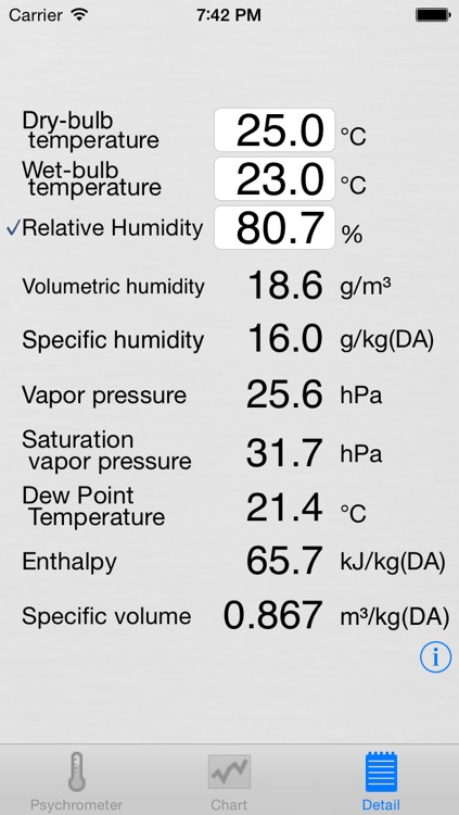 Psychrometer screenshot-3