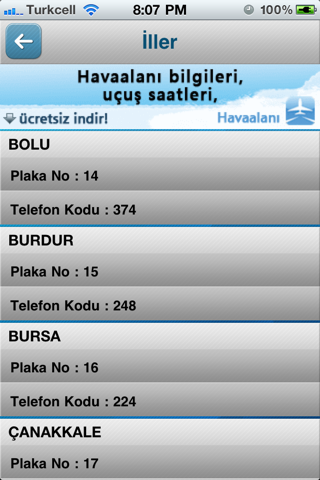 CepBilgi screenshot 3