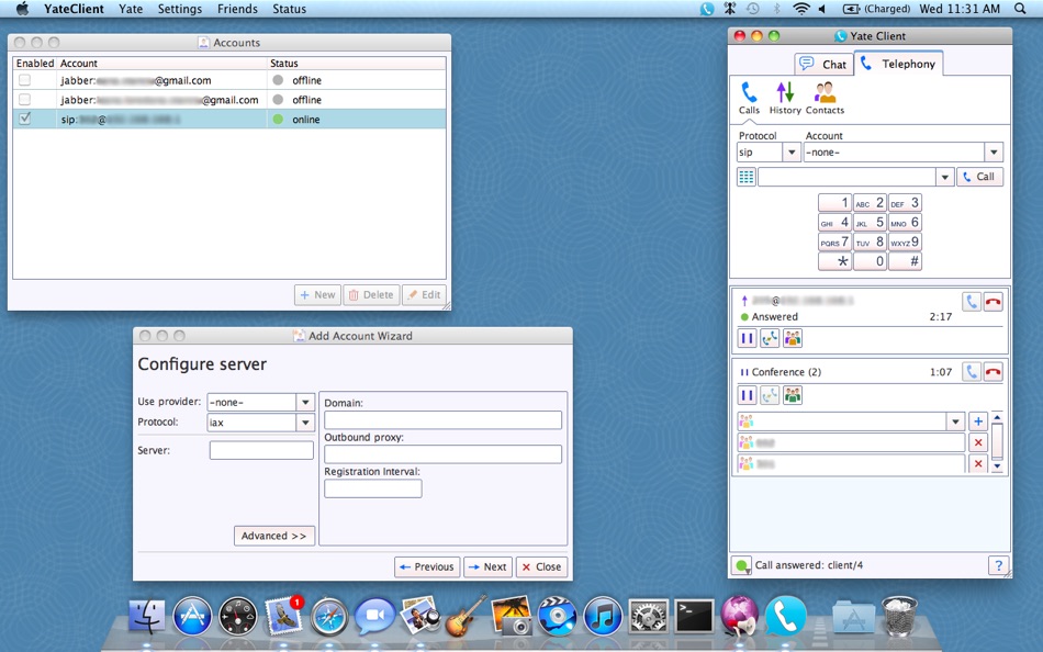 #1. YateClient (macOS) 게시자: Null Team Impex SRL