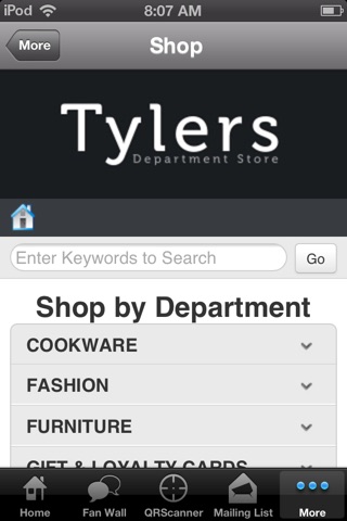 Tylers Mobile screenshot 2
