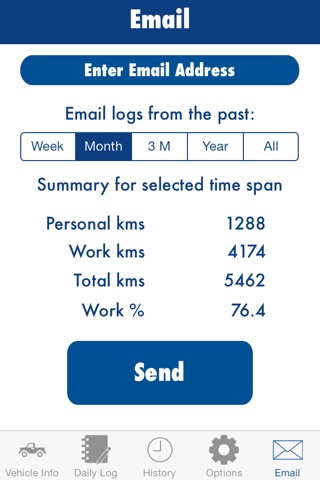 Mileage Log Report screenshot 3