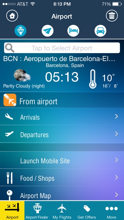Barcelona El Prat Airport + Flight Tracker Premium BCN