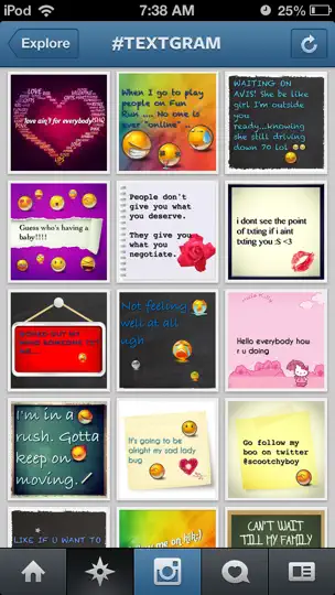 Screenshot von TextPic - Texting With Pic FREE auf dem iPhone 5