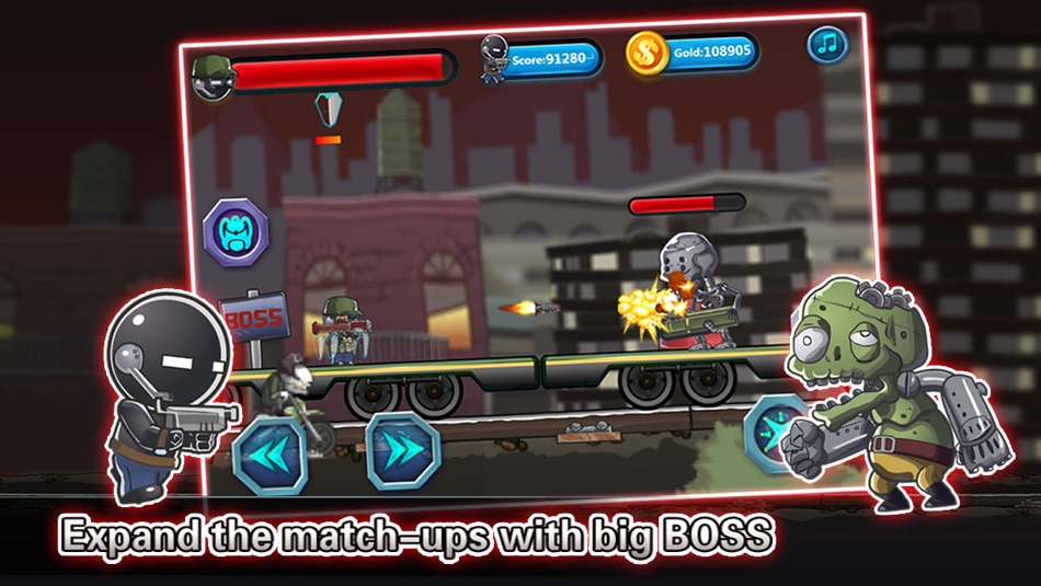 #3. Attack! Kill all Zombies (iOS) Podle: LIN YI YUN