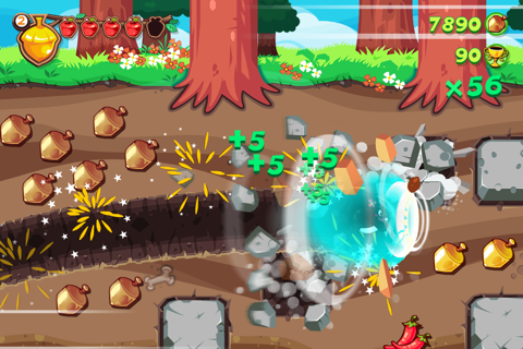 Mole Dash HD screenshot 2