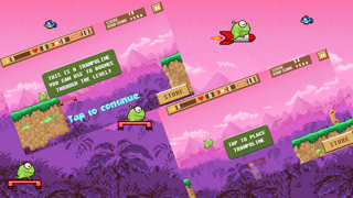 Screenshot #2 pour Une Grenouille Détendue: Fusée et Trampoline Jeu de Course de Saut Gratuit (A Floppy Frog: Rocket & Trampoline Jump Race Game Free)
