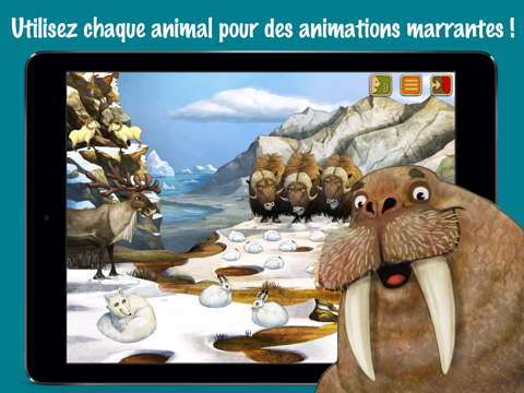 Screenshot #5 pour Pôle Nord - Aventures d'animaux pour les enfants