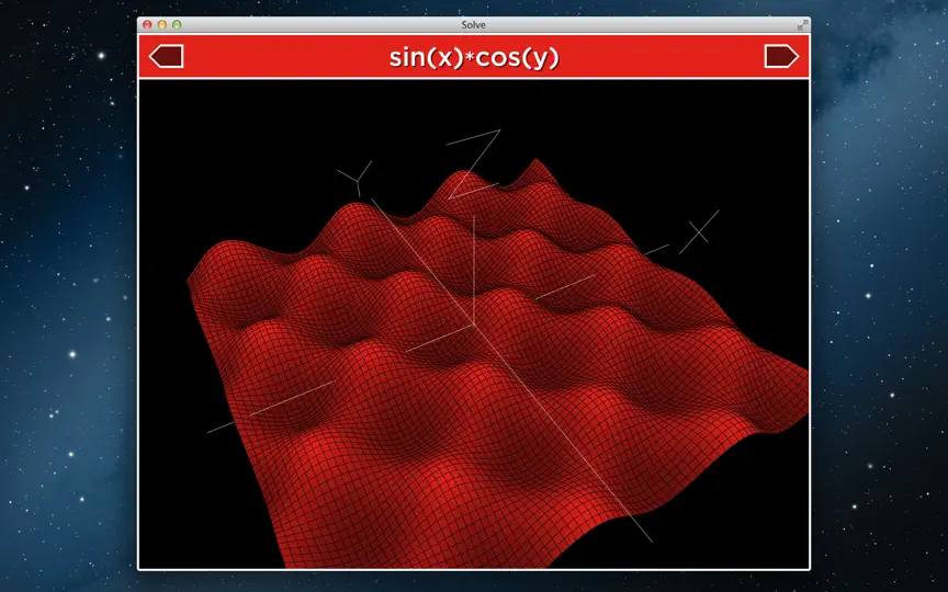 Captura de pantalla de Solve en iPhone 5