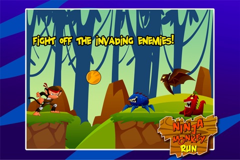 Crazy Ninja Monkey Dash 2 screenshot 3