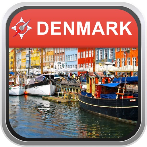 Offline Map Denmark: City Navigator Maps icon