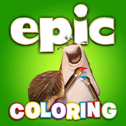 Epic Coloring and Storybook Builder icon