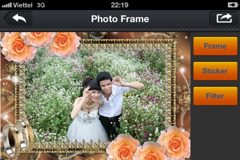 Wedding Photo Frame screenshot 3