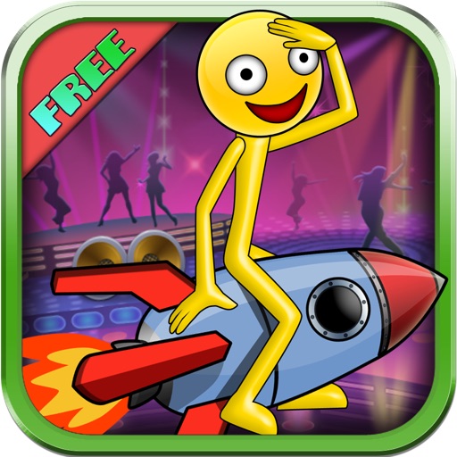 Stickman Dancing 2 : Sonic Speed Rocket Rider Edition