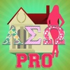 Go Greek Pro - Sorority Edition: Greek Letter Photo Stickers