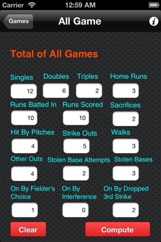 MyBaseball Batting Stats screenshot 4