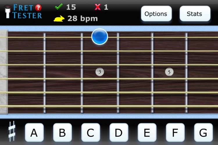 Fret Tester - Learn Notes for Guitar, Bass, and Mandolin