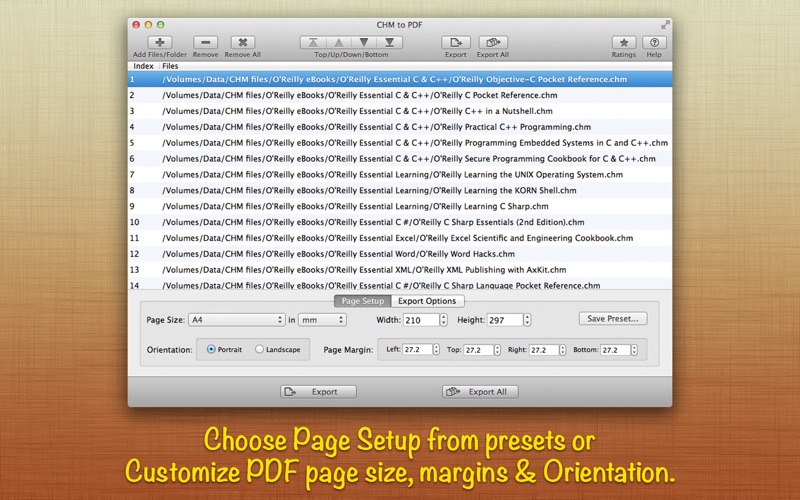 Screenshot #2 pour CHM to PDF: The Complete CHM to PDF Converter