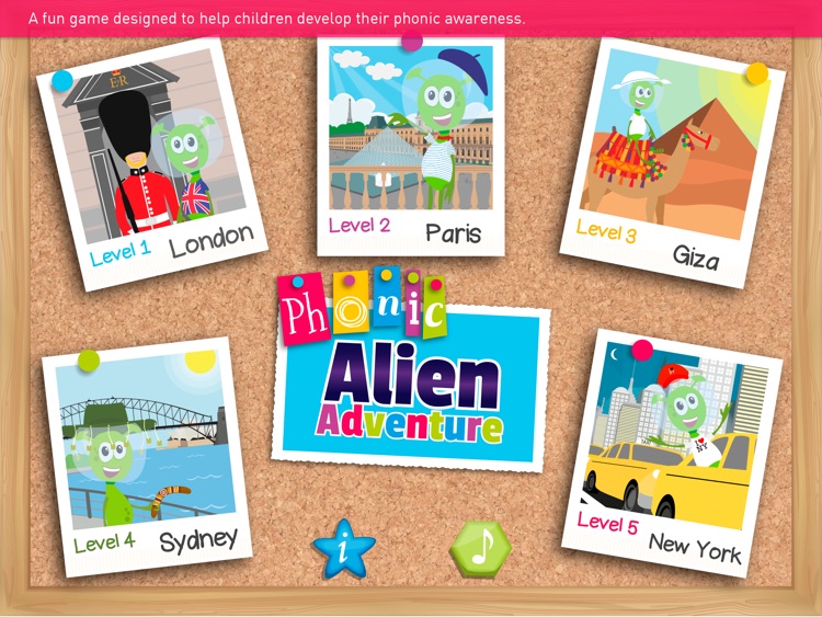 Phonic Alien Adventure for iPad