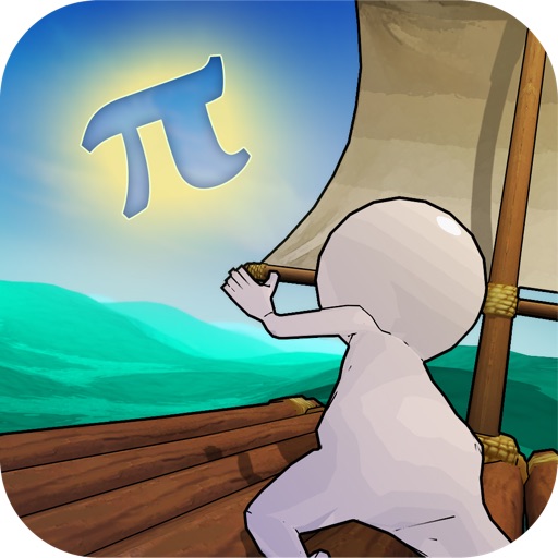 Stickman Pi's boring trip iOS App