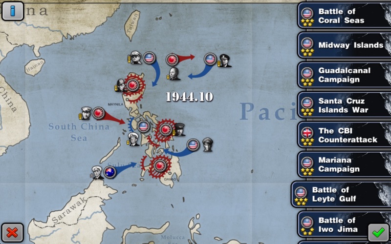 Screenshot #3 pour Glory of Generals: Pacific War