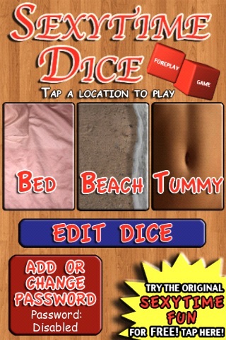 Sexytime Dice