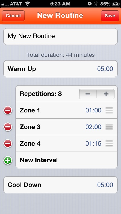 Zones - Cardio Interval Training Companion & Fitness Timer screenshot-3