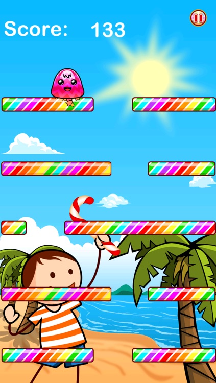 A Jelly Bean Candy Drop