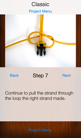 paracord step-by-step iphone screenshot 2