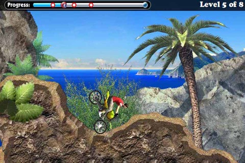 Crazy Beach Offroad Moto Racing screenshot 2