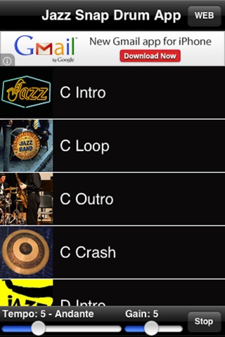 Jazz Drum Loops screenshot 2