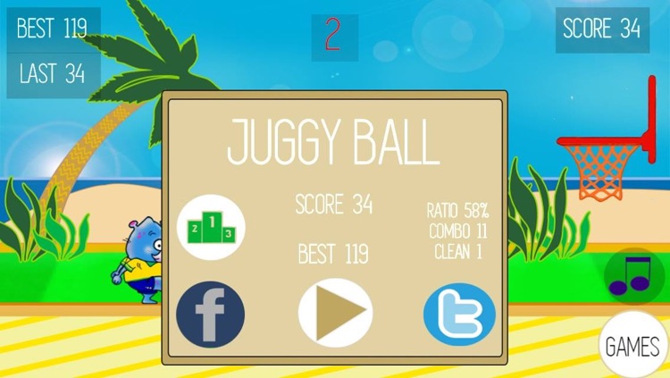 Juggy Ball - Go to Brazil Football Basket Training screenshot-4