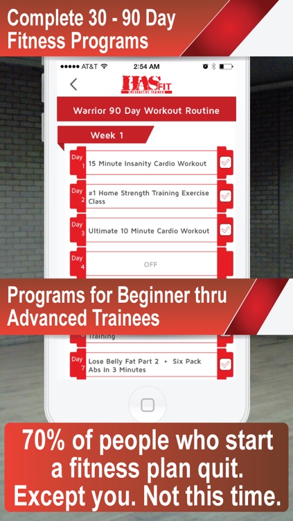 HASfit Interactive Trainer