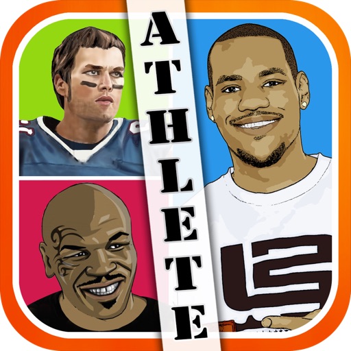 Athlete Pop Quiz Trivia - a game to guess what's real hero player in football, basketball, and more sports Icon