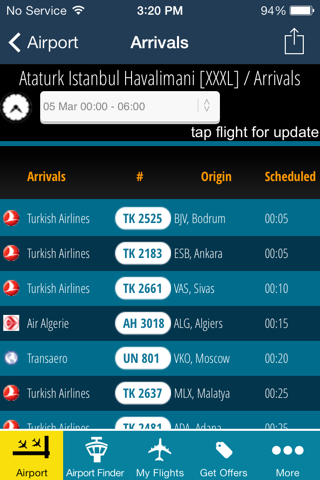 Istanbul Airport (IST) + Radar screenshot 3