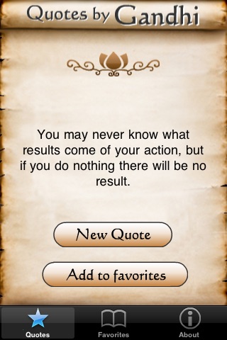 GandhiQuote screenshot 4