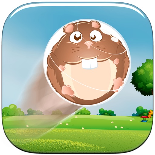 Little Hamster - Rolling around wheels Icon