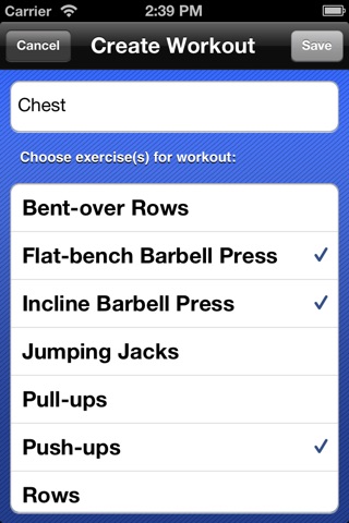 myTrainingLog screenshot 4