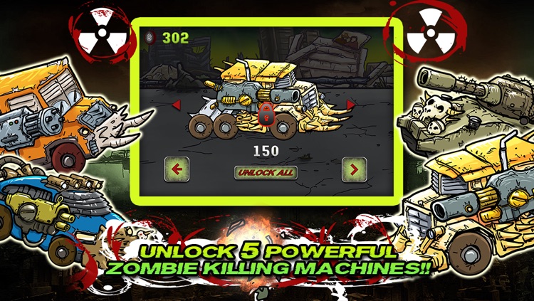 Death Racers Vs. Zombies - Crazy Avoid Obstacles and Crush the Enemy Action Game