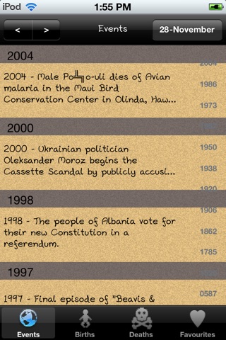 HISTORY: Events, Births, Deaths & more FREE screenshot 2