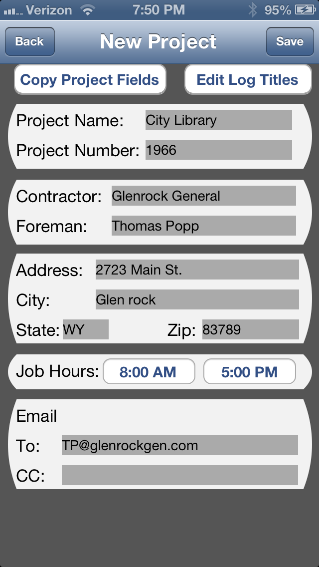 Daily Logs Screenshot 2 - AppWisp.com Daily Logs Screenshot 2 - AppWisp.com